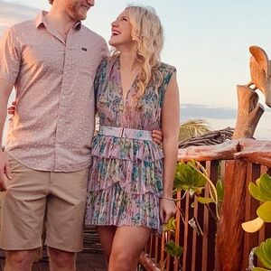 SABINA MUSAYEV mini Floral dress